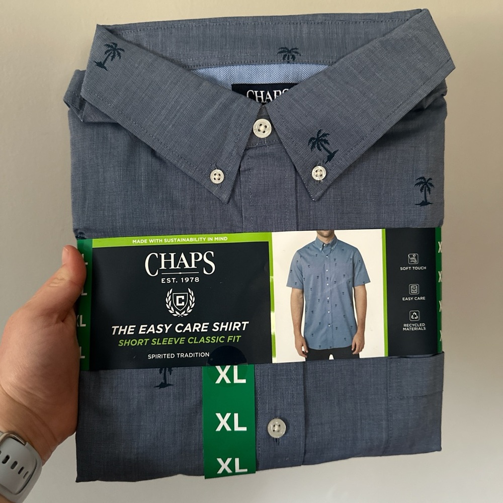 Men’s Short Sleeve button down